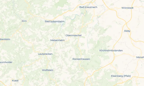 Regenradar Vorschaubild - Aktuelle Niederschläge in Schiersfeld und Umgebung