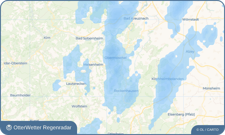 OtterWetter Regenradar-Widget Schiersfeld
