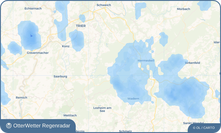 OtterWetter Regenradar-Widget Schillingen