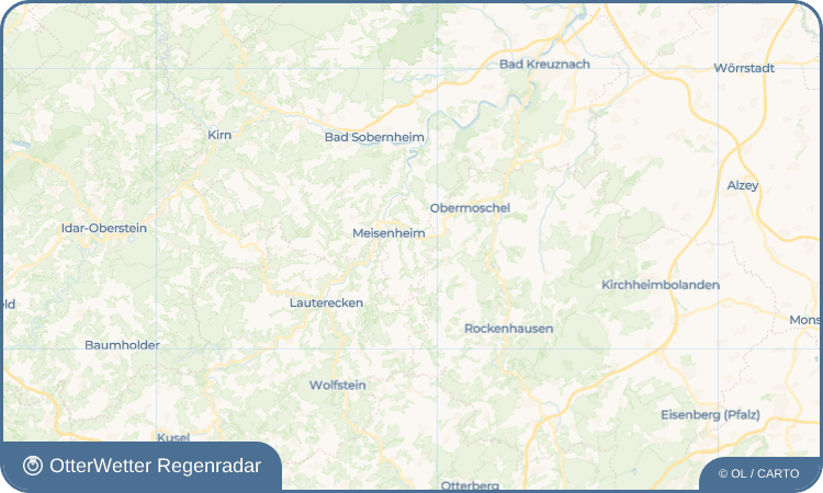OtterWetter Regenradar-Widget Schmittweiler