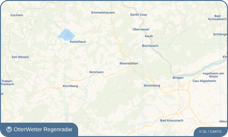 OtterWetter Regenradar-Widget Schnorbach
