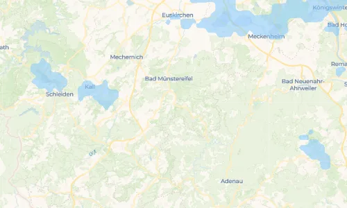 Regenradar Vorschaubild - Aktuelle Niederschläge in Schönau und Umgebung
