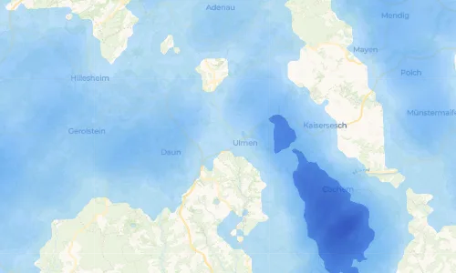 Regenradar Vorschaubild - Aktuelle Niederschläge in Schönbach und Umgebung
