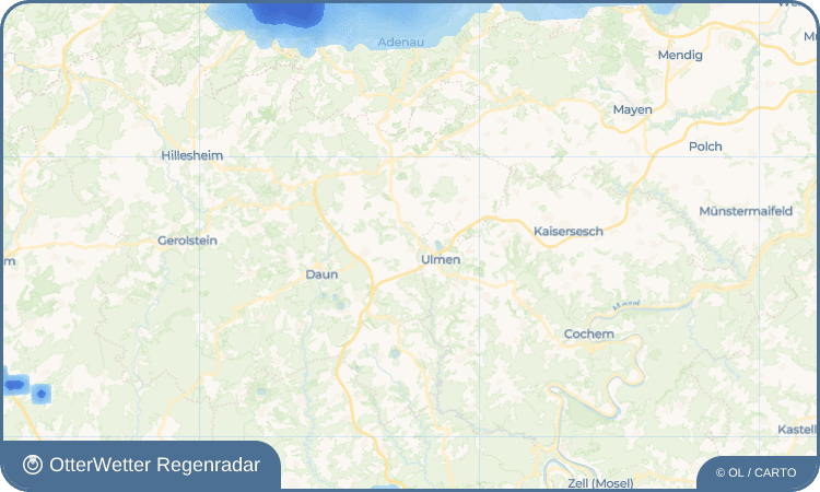 OtterWetter Regenradar-Widget Schönbach