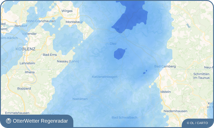 Wetter-Widget-Vorschau mit Vorhersagedaten für Schönborn