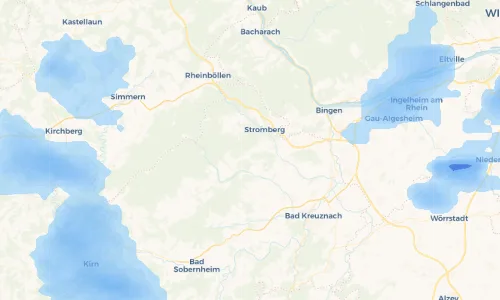 Regenradar Vorschaubild - Aktuelle Niederschläge in Schöneberg und Umgebung