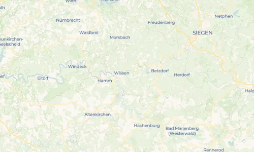 Regenradar Vorschaubild - Aktuelle Niederschläge in Schönstein und Umgebung