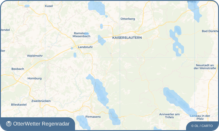 OtterWetter Regenradar-Widget Schopp
