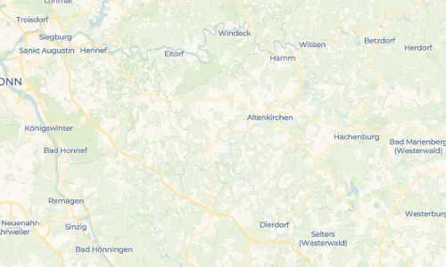 Regenradar Vorschaubild - Aktuelle Niederschläge in Schürdt und Umgebung