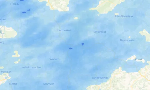 Regenradar-Vorschau: aktuelle Niederschläge in Schwarzenbach und Umgebung