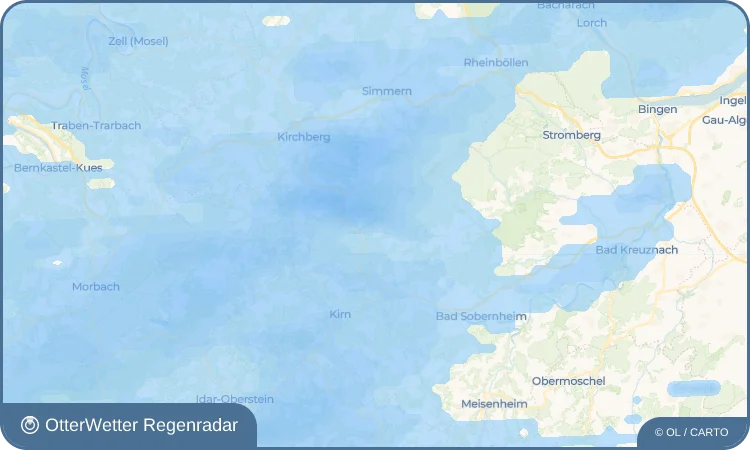Wetter-Widget-Vorschau mit Vorhersagedaten für Schwarzerden