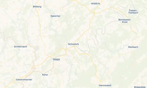 Regenradar Vorschaubild - Aktuelle Niederschläge in Schweich und Umgebung