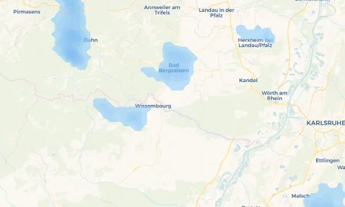 Regenradar Vorschaubild - Aktuelle Niederschläge in Schweighofen und Umgebung