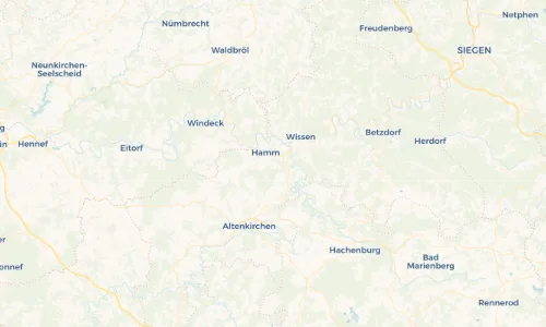 Regenradar Vorschaubild - Aktuelle Niederschläge in Seelbach bei Hamm (Sieg) und Umgebung
