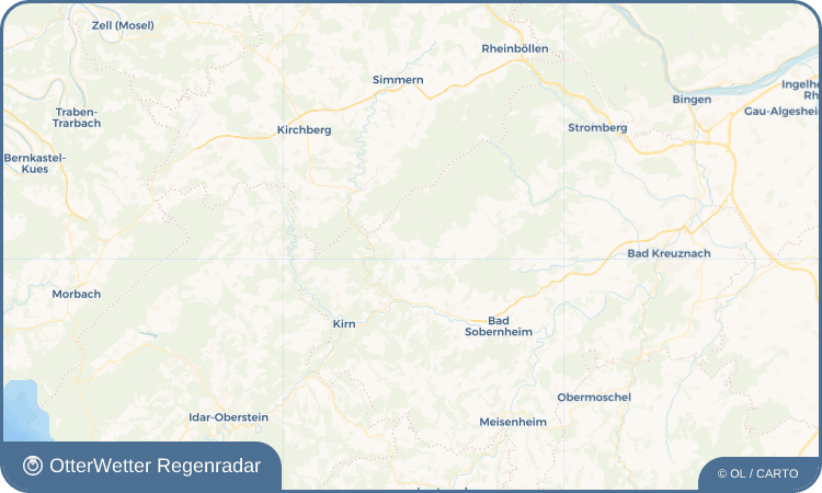 OtterWetter Regenradar-Widget Seesbach