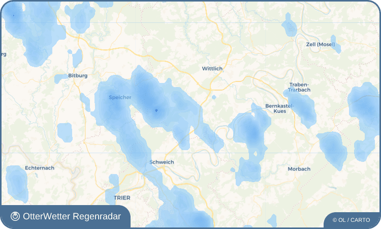 OtterWetter Regenradar-Widget Sehlem
