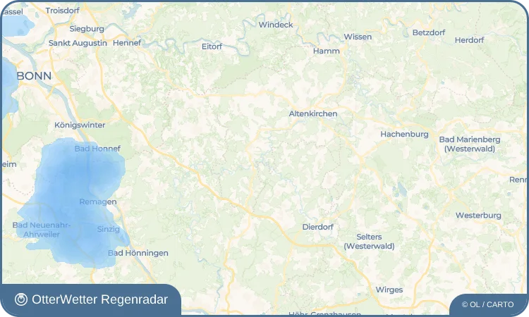 Widget-Vorschau für Seifen Wetter-Widget-Vorschau mit Vorhersagedaten für Seifen