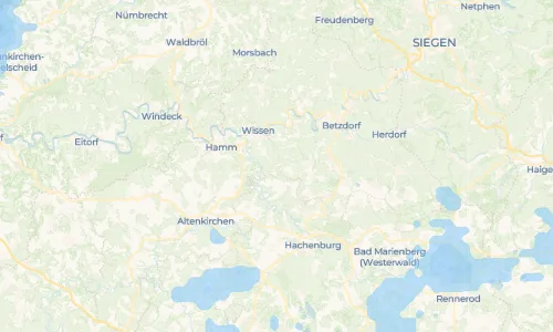 Regenradar Vorschaubild - Aktuelle Niederschläge in Selbach (Sieg) und Umgebung
