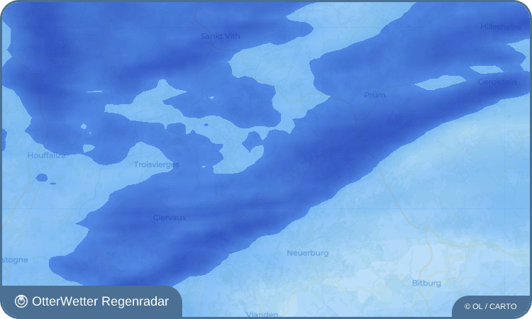 OtterWetter Regenradar-Widget Sengerich