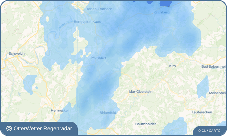 OtterWetter Regenradar-Widget Sensweiler