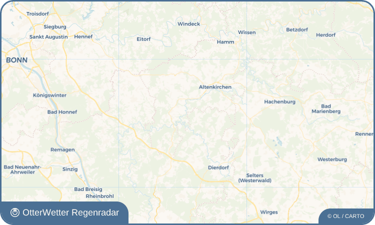 OtterWetter Regenradar-Widget Seyen