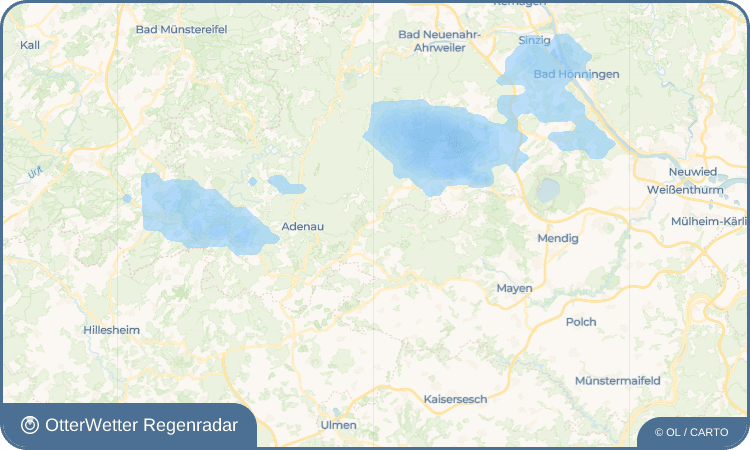 OtterWetter Regenradar-Widget Siebenbach