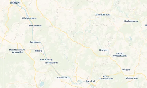 Regenradar Vorschaubild - Aktuelle Niederschläge in Siebenmorgen und Umgebung
