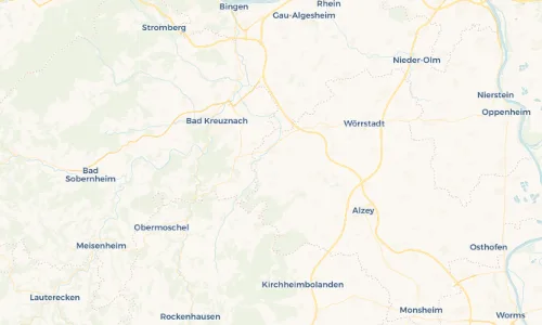Regenradar Vorschaubild - Aktuelle Niederschläge in Siefersheim und Umgebung