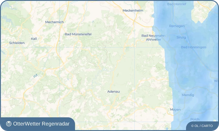 Widget-Vorschau für Sierscheid Wetter-Widget-Vorschau mit Vorhersagedaten für Sierscheid