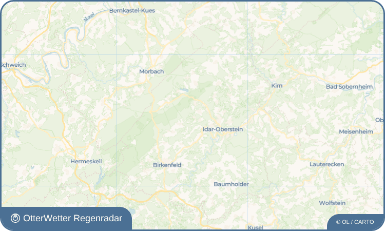OtterWetter Regenradar-Widget Siesbach