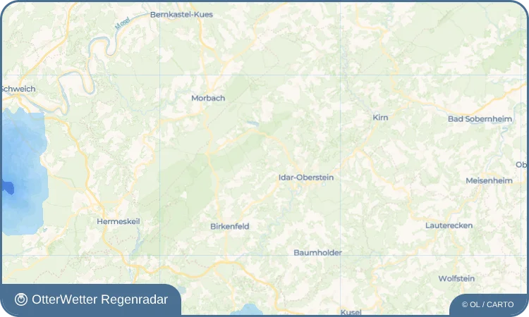 Wetter-Widget-Vorschau mit Vorhersagedaten für Siesbach