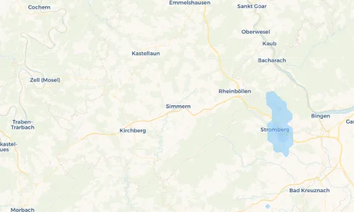 Regenradar Vorschaubild - Aktuelle Niederschläge in Simmern und Umgebung