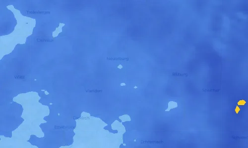Regenradar Sinspelt: aktuelle Niederschläge in Sinspelt und Umgebung, Stand 23. Oktober 2026 um 21:50 Uhr