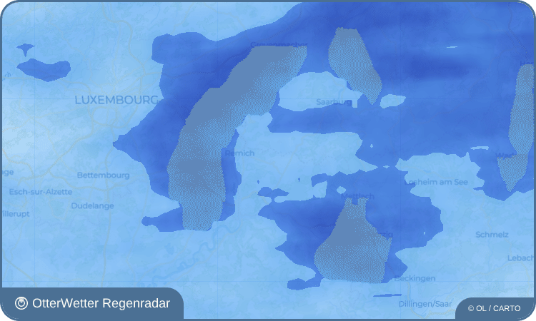 OtterWetter Regenradar-Widget Sinz