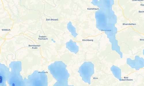Regenradar Vorschaubild - Aktuelle Niederschläge in Sohren und Umgebung