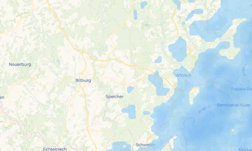 Regenradar Vorschaubild - Aktuelle Niederschläge in Spangdahlem und Umgebung