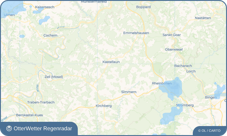 OtterWetter Regenradar-Widget Spesenroth
