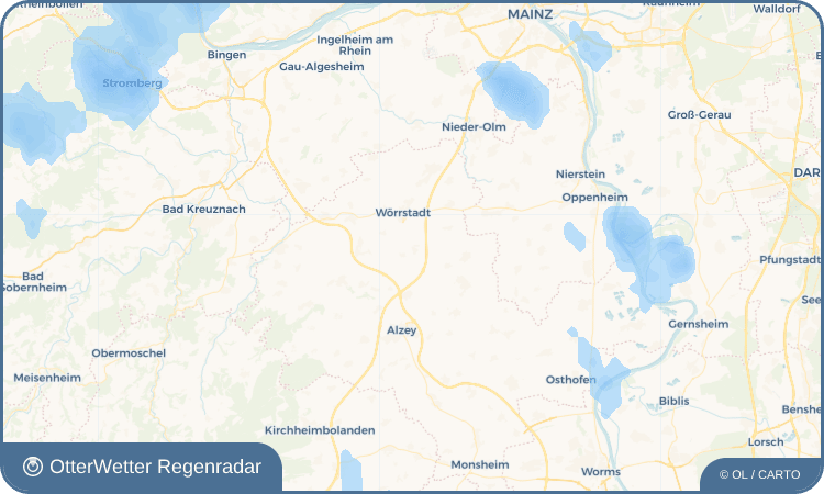 Widget-Vorschau für Spiesheim Wetter-Widget-Vorschau mit Vorhersagedaten für Spiesheim