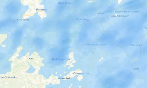 Regenradar Vorschaubild - Aktuelle Niederschläge in Sponheim und Umgebung