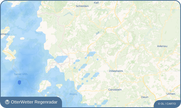 Wetter-Widget-Vorschau mit Vorhersagedaten für Stadtkyll