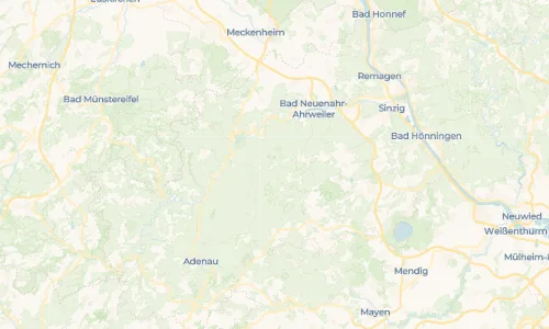 Regenradar Vorschaubild - Aktuelle Niederschläge in Staffel und Umgebung