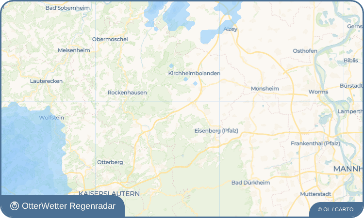 Widget-Vorschau für Standenbühl Wetter-Widget-Vorschau mit Vorhersagedaten für Standenbühl