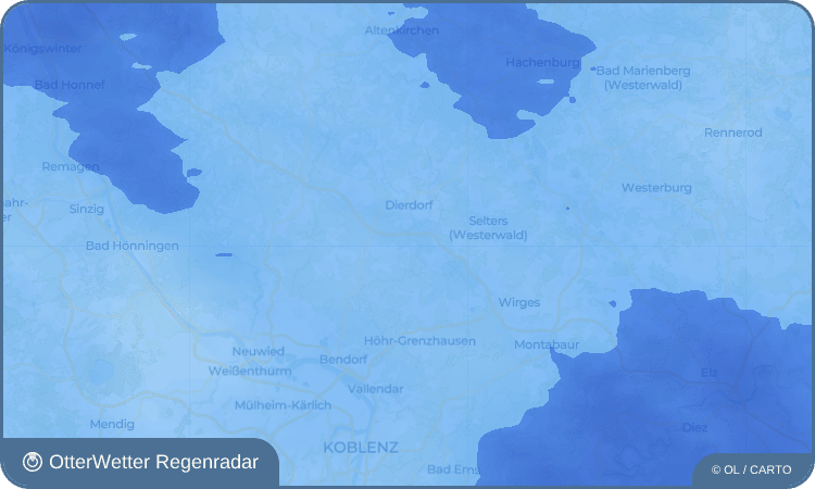 OtterWetter Regenradar-Widget Stebach