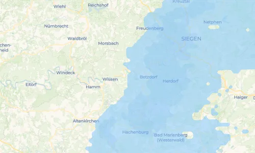 Regenradar Vorschaubild - Aktuelle Niederschläge in Steckenstein und Umgebung