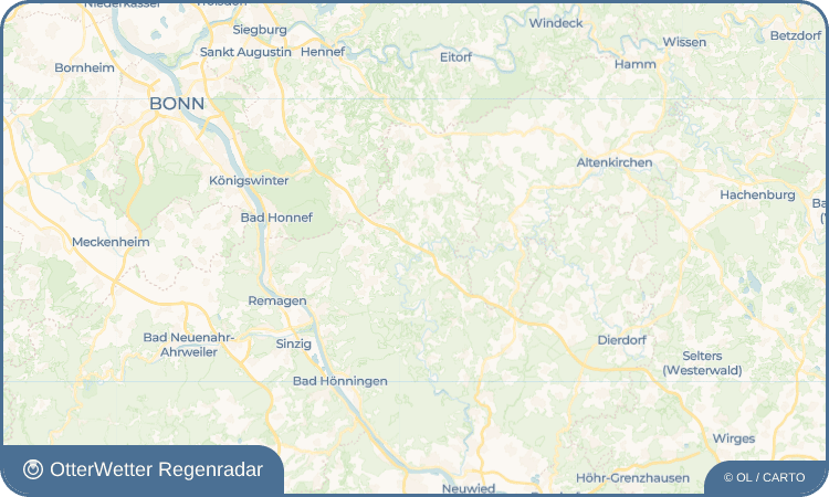 OtterWetter Regenradar-Widget Steeg