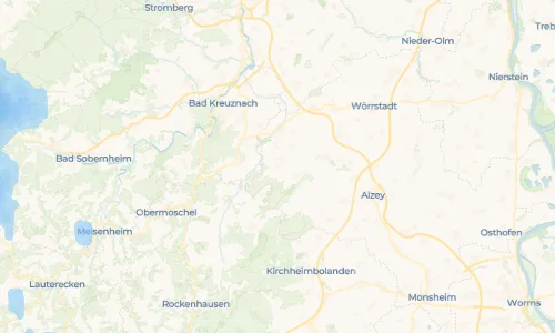 Regenradar Vorschaubild - Aktuelle Niederschläge in Stein-Bockenheim und Umgebung