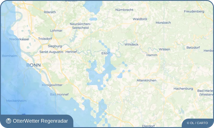 Wetter-Widget-Vorschau mit Vorhersagedaten für Stein