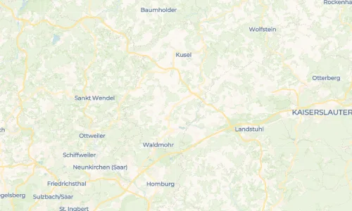 Regenradar-Vorschau: aktuelle Niederschläge in Steinbach am Glan und Umgebung
