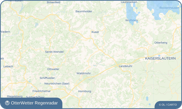 Wetter-Widget-Vorschau mit Vorhersagedaten für Steinbach am Glan