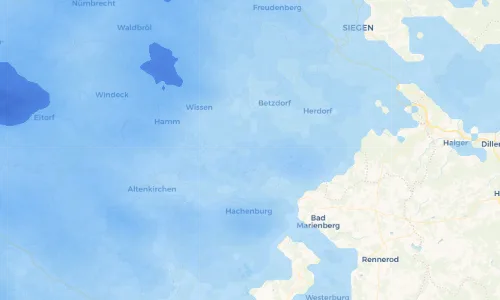 Regenradar Vorschaubild - Aktuelle Niederschläge in Steinebach/Sieg und Umgebung